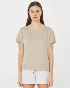 WMNS BOYFRIEND TEE DUNE