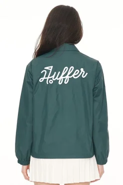 WMNS CADDIE JACKET GOLF GREEN