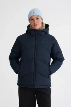 WMNS CLASSIC DOWN JKT HRGBONE NAVY