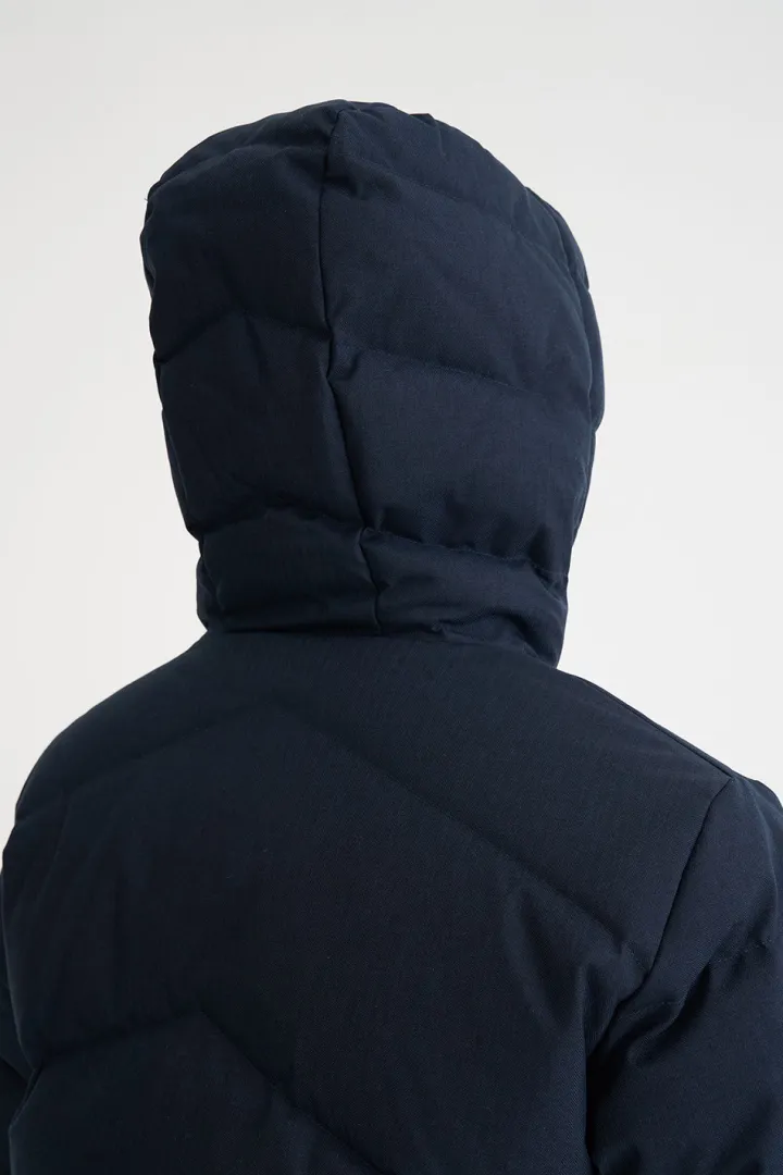 WMNS CLASSIC DOWN JKT HRGBONE NAVY