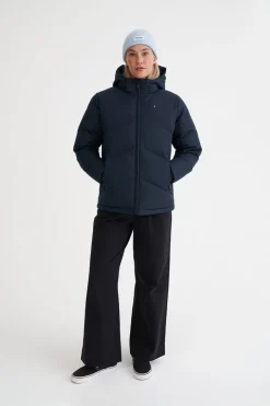 WMNS CLASSIC DOWN JKT HRGBONE NAVY
