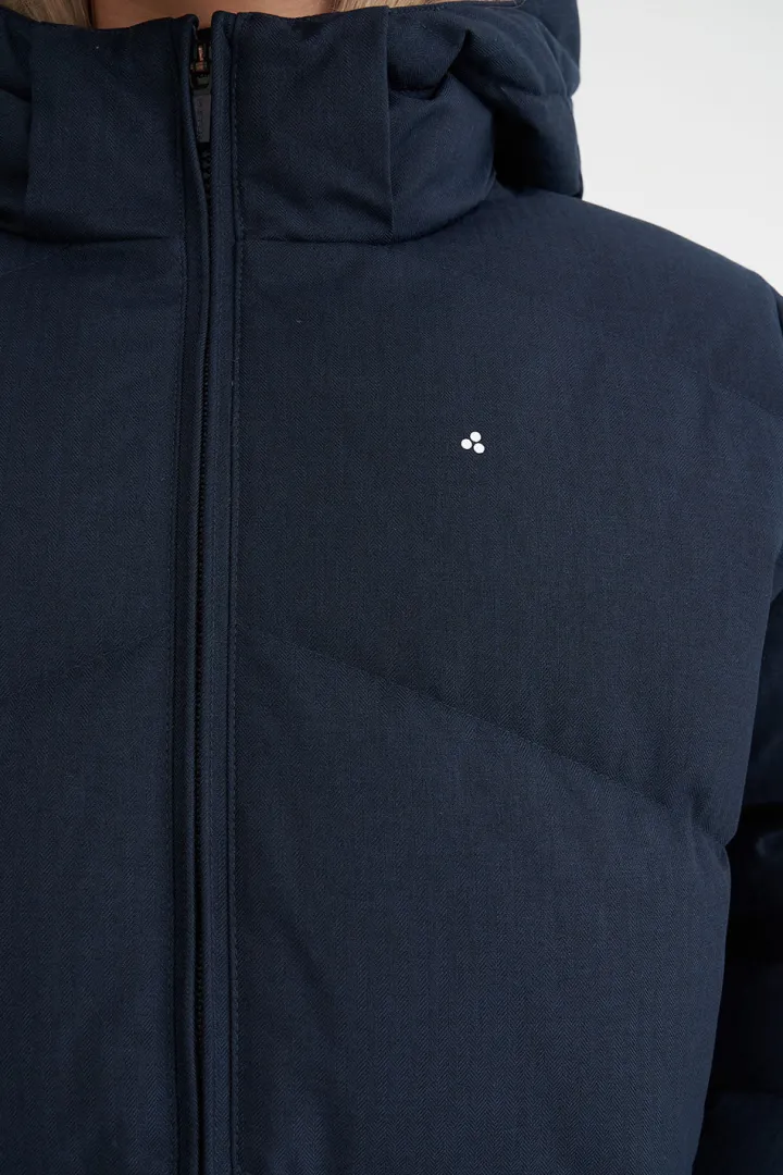 WMNS CLASSIC DOWN JKT HRGBONE NAVY
