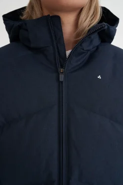 WMNS CLASSIC DOWN JKT HRGBONE NAVY