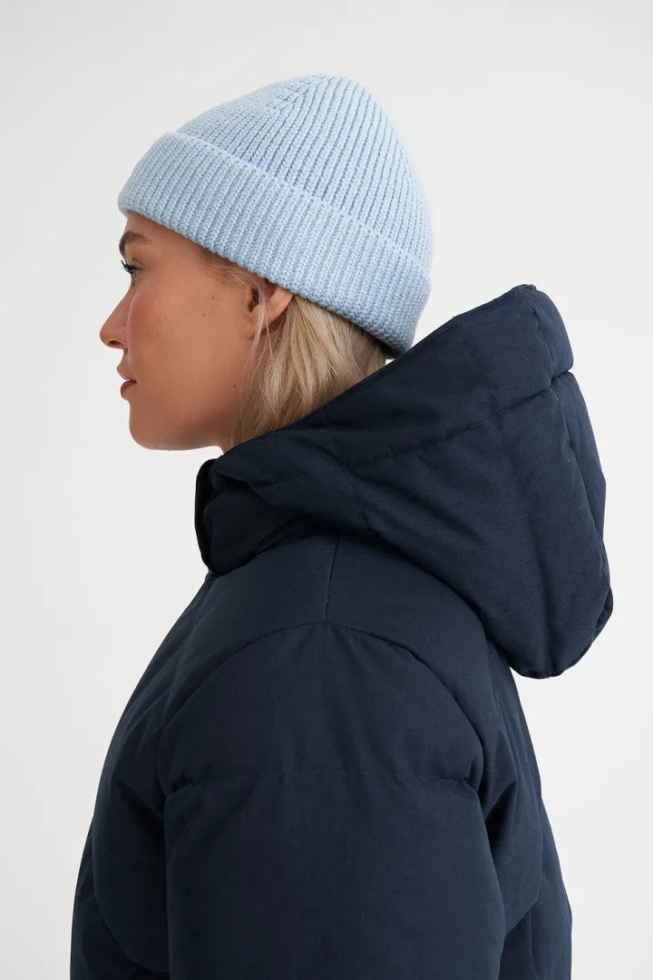 WMNS CLASSIC DOWN JKT HRGBONE NAVY