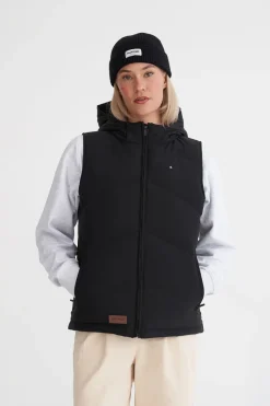 WMNS CLASSIC DOWN VEST BLACK