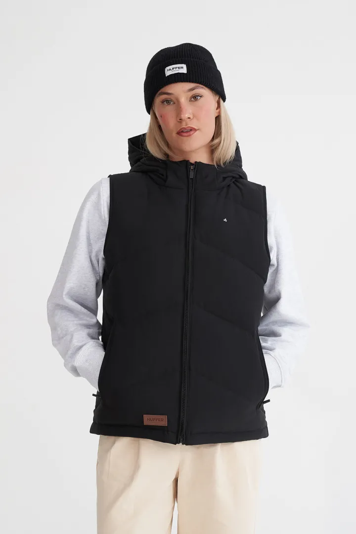 WMNS CLASSIC DOWN VEST BLACK