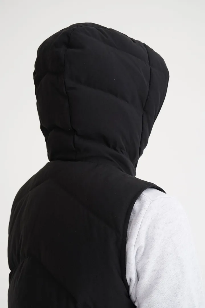 WMNS CLASSIC DOWN VEST BLACK