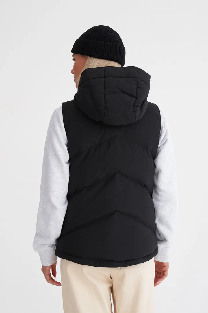 WMNS CLASSIC DOWN VEST BLACK
