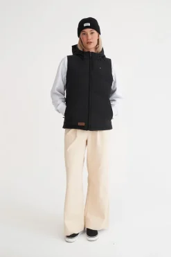 WMNS CLASSIC DOWN VEST BLACK