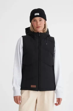 WMNS CLASSIC DOWN VEST BLACK