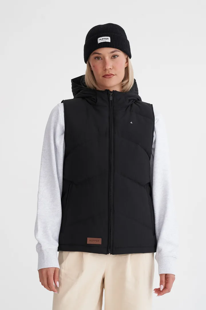 WMNS CLASSIC DOWN VEST BLACK