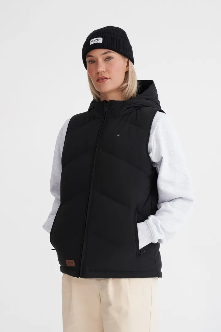 WMNS CLASSIC DOWN VEST BLACK