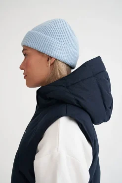 WMNS CLASSIC DOWN VEST HRGBONE NAVY