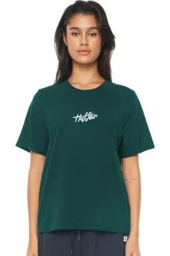 WMNS CLASSIC TEE/CREAM EMERALD