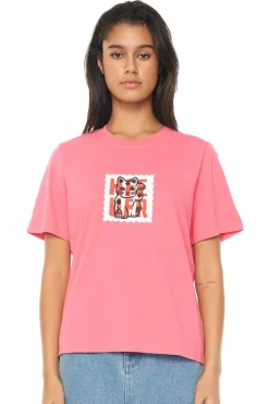 WMNS CLASSIC TEE/HAPPY CAT POSIE