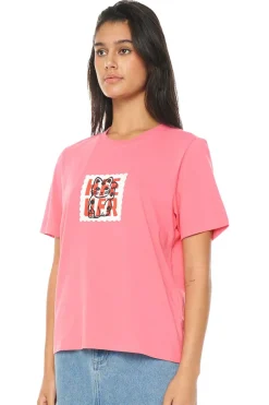 WMNS CLASSIC TEE/HAPPY CAT POSIE