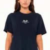 WMNS CLASSIC TEE/SERVE UP NAVY