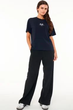 WMNS CLASSIC TEE/SERVE UP NAVY