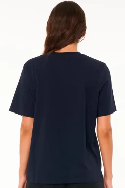 WMNS CLASSIC TEE/SERVE UP NAVY