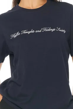 WMNS CLASSIC TEE/SOCIAL NAVY