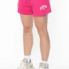 WMNS COURT SHORT/3 POINTER HYPER PINK