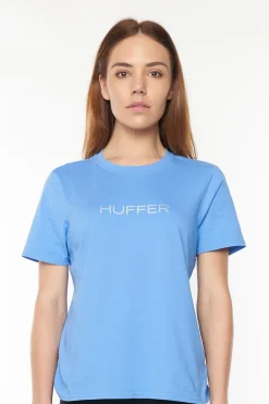 WMNS COURT TEE/TRAIL SURF BLUE