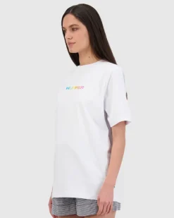WMNS FREE TEE/GAMUT WHITE