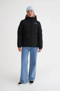 WMNS HUFFER PUFFER JKT BLACK