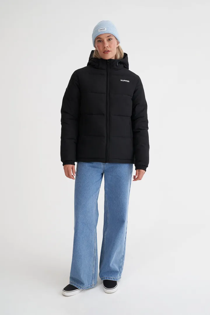 WMNS HUFFER PUFFER JKT BLACK