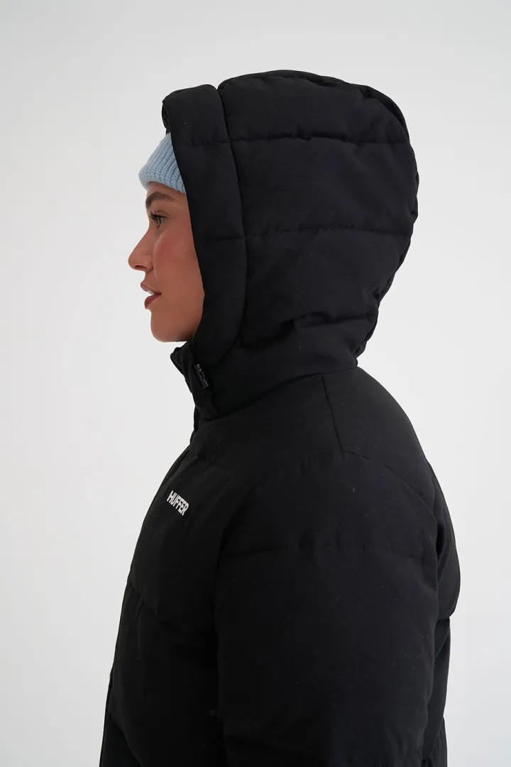 WMNS HUFFER PUFFER JKT BLACK