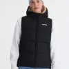 WMNS HUFFER PUFFER VEST BLACK