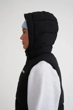 WMNS HUFFER PUFFER VEST BLACK