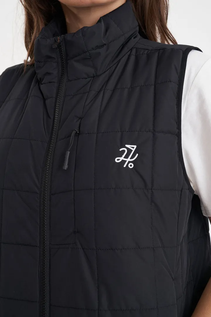 WMNS LOW LOFT VEST/PAR 97 BLACK