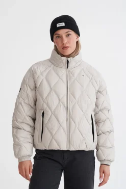WMNS QUILTED LOFT JACKET MOONROCK