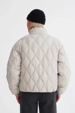 WMNS QUILTED LOFT JACKET MOONROCK
