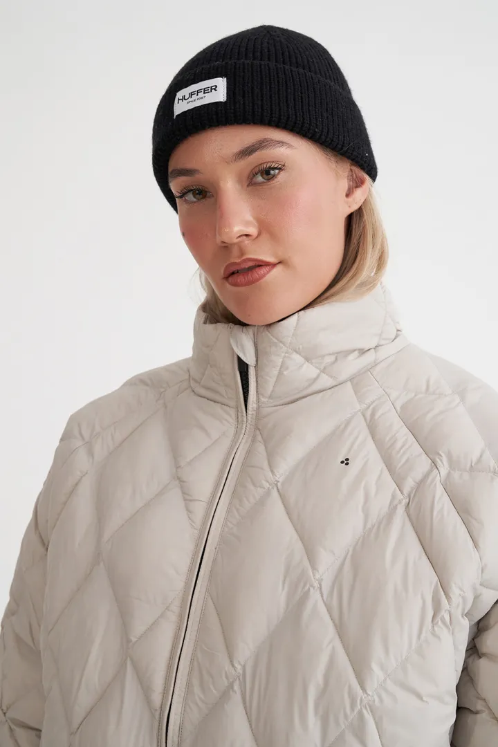 WMNS QUILTED LOFT JACKET MOONROCK