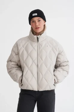 WMNS QUILTED LOFT JACKET MOONROCK