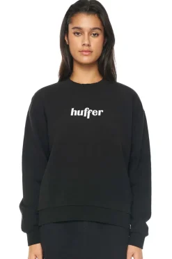 WMNS SLOUCH CREW/HANGER BLACK