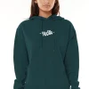 WMNS SLOUCH HOOD/CREAM EMERALD