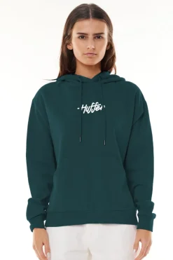 WMNS SLOUCH HOOD/CREAM EMERALD