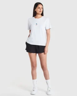 WMNS STELLA TEE/BLOOMING WHITE