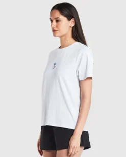 WMNS STELLA TEE/BLOOMING WHITE