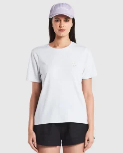WMNS STELLA TEE/DAZED EMB SILVERMARLE