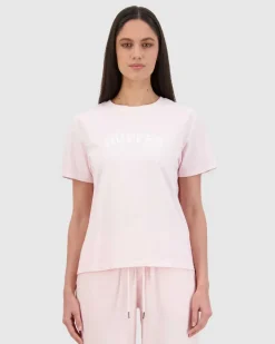 WMNS STELLA TEE/DROP OUT MALLOW