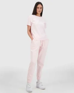 WMNS STELLA TEE/DROP OUT MALLOW