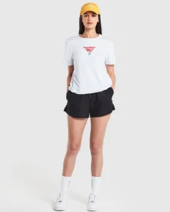 WMNS STELLA TEE/LAKE LIFE WHITE