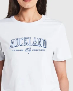 WMNS STELLA TEE/SCREWED WHITE
