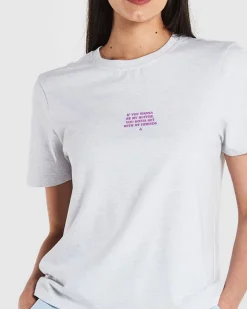WMNS STELLA TEE/SO WISE WHITE