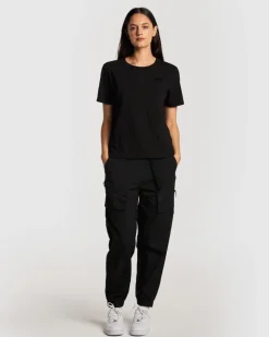 WMNS STELLA TEE/STANDARD BLACK