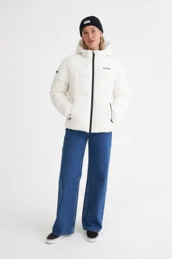 WMNS STREET PUFFER JACKET WHITE